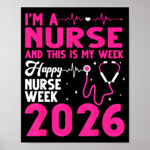 Poster Sou uma Enfermeira, Esta é Minha Semana Feliz Sema
