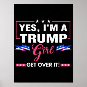 Poster Sou uma Garota do Trump Superar isso