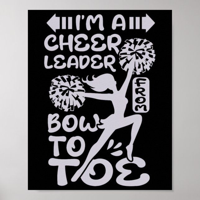 Poster Sou uma líder de torcida da cabeça aos pés (Frente)