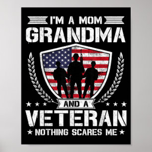 Poster Sou uma mãe avó e uma veterana Nada me supera