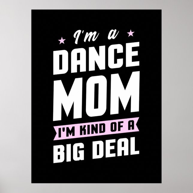 Poster Sou Uma Mãe Dançante E Um Grande Negócio (Frente)