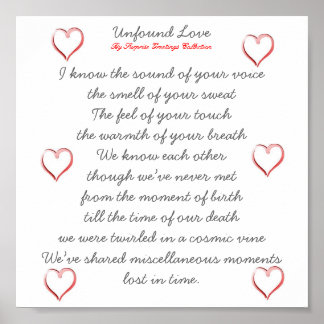 Póster Soul Mate Poem