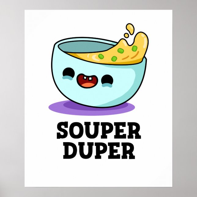 Poster Souper Duper Funny Souny Pun (Frente)