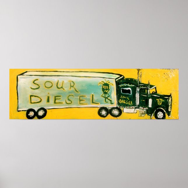 PÓSTER SOUR DIESEL (Frente)
