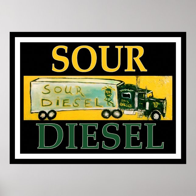 PÓSTER SOUR DIESEL (Frente)