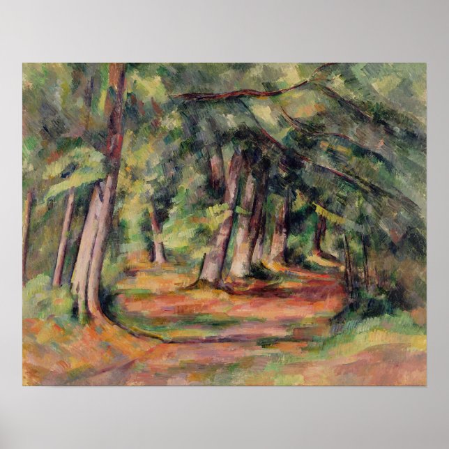 Poster Sous-bois 1890-94 (Frente)
