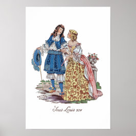Poster Sous Louis XIV