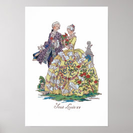 Poster Sous Louis XV