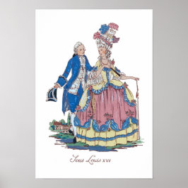 Poster Sous Louis XVI