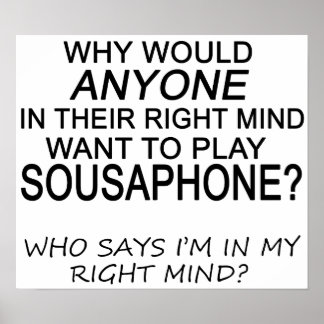 Poster Sousaphone da Mente Direita