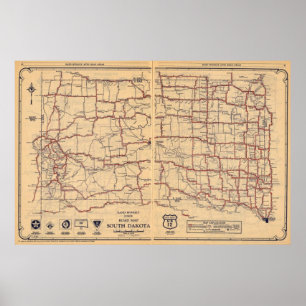 Póster South Dakota