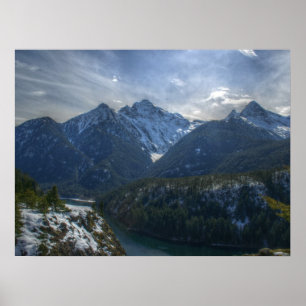 Póster South Diablo Lake