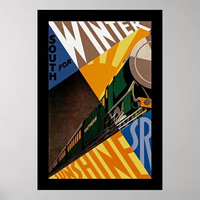 Poster South For Winter Sunshine (Frente)