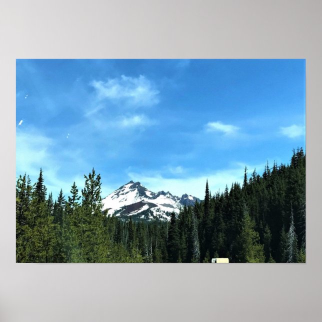 Poster South Sister, Oregon (Frente)