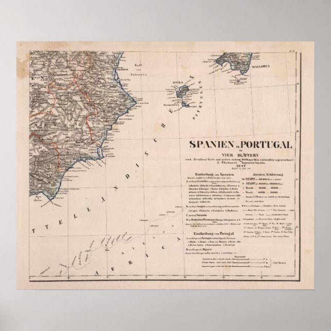 Póster Southern Spain (Frente)