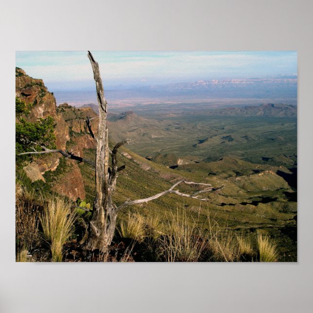 Poster Southern Vista - Big Bend, Texas (Frente)