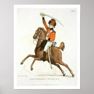 Poster Southwark Cavalry Volunteer, placa 6 de Loyal V