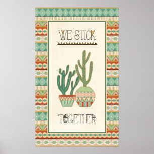 Póster Southwest Geo VIII Nós Mantémos Juntos