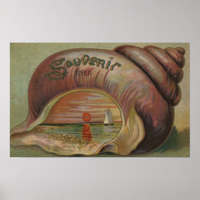 Póster Souvenir De #4 - Qualquer Cidade, Estado (Frente)