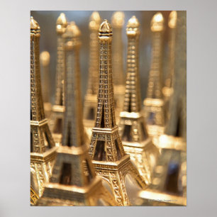 Póster Souvenirs da Torre Eiffel