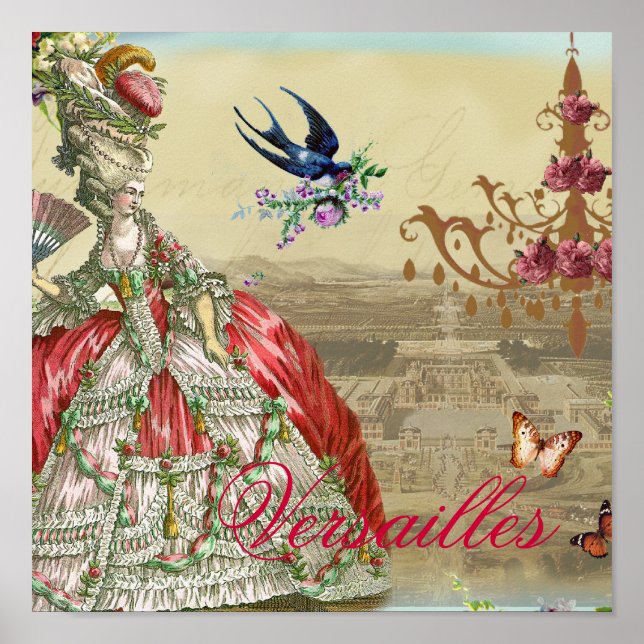 Póster Souvenirs de Versailles (Frente)