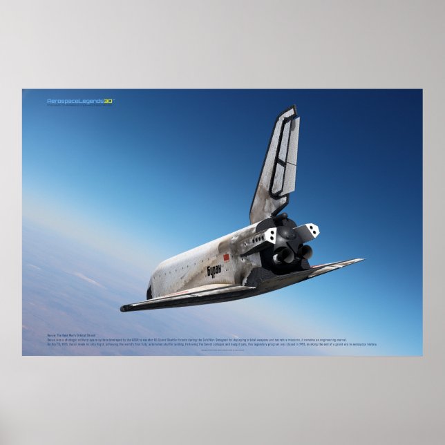Poster Soviet Buran: The Journey Home  (Frente)