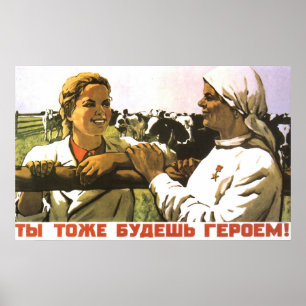 Poster Soviete