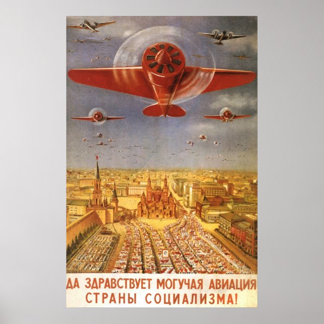 Poster soviético (Frente)