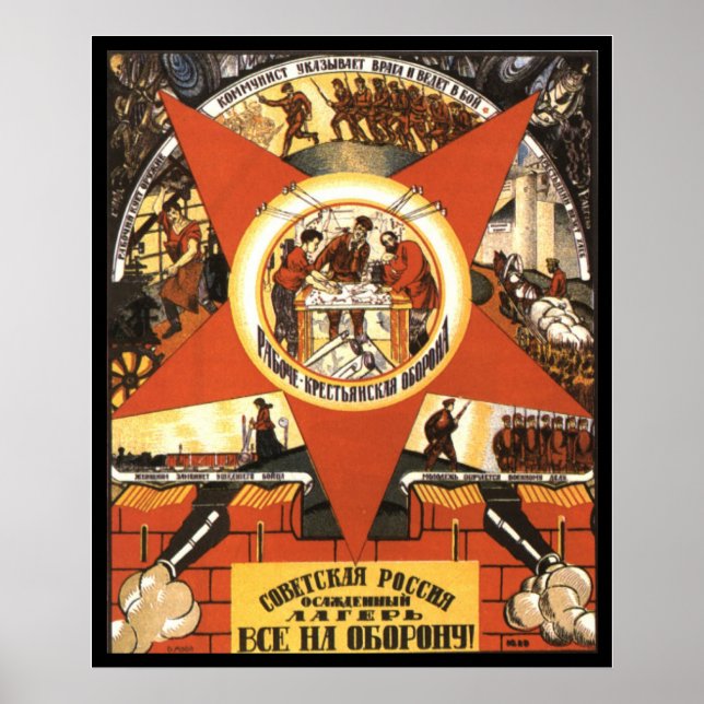 Póster soviético (Frente)