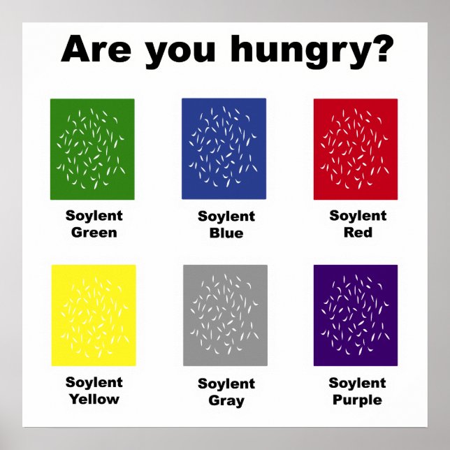 Poster Soylent (Frente)
