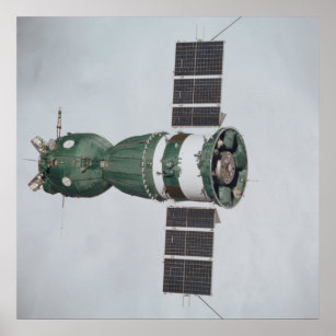 Póster Soyuz Spacecraft (Apollo-Soyuz Test Project)
