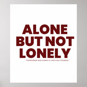 Poster Sozinho Mas Não Solitário