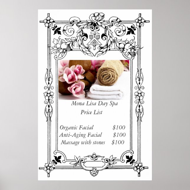 Póster Spa (Frente)