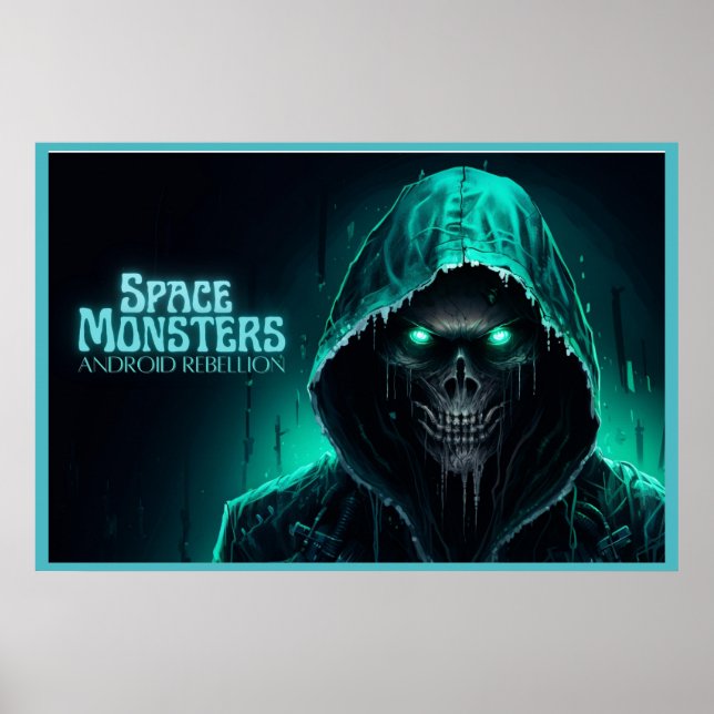 Poster Space Monsters (Frente)