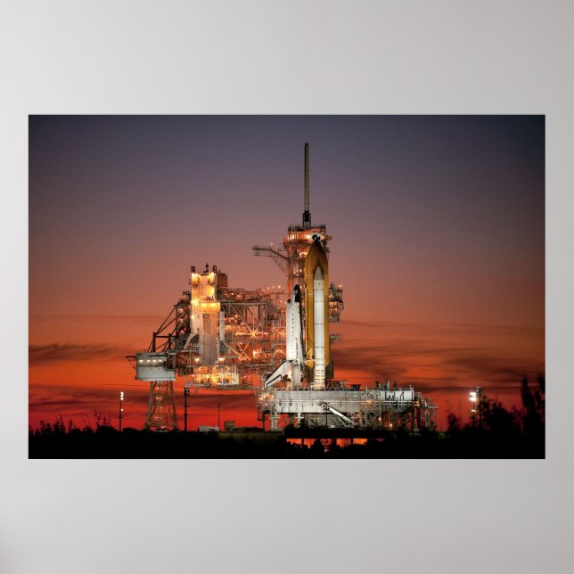 Poster Space Shuttle Atlantis (Frente)