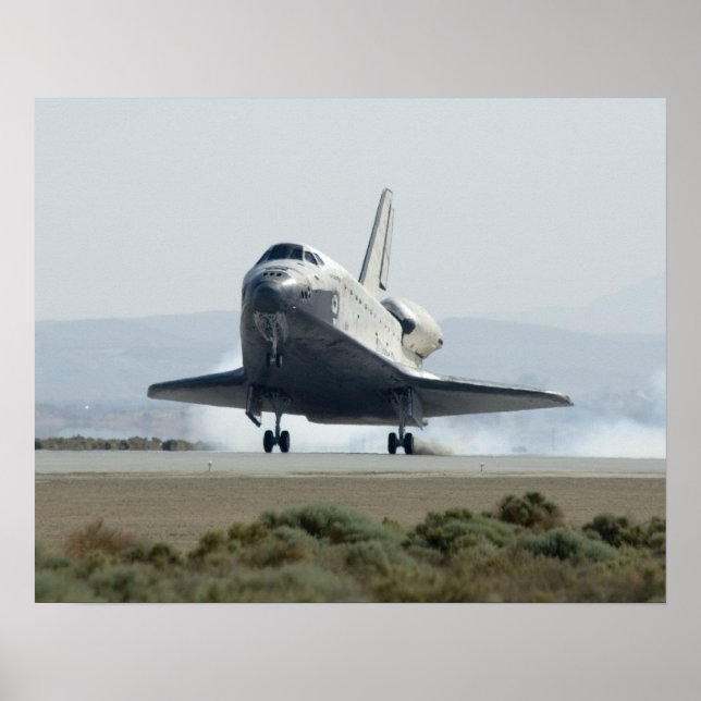 Póster Space Shuttle Atlantis (Frente)