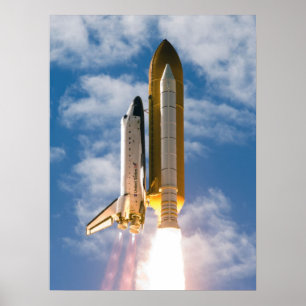 Póster Space Shuttle Atlantis