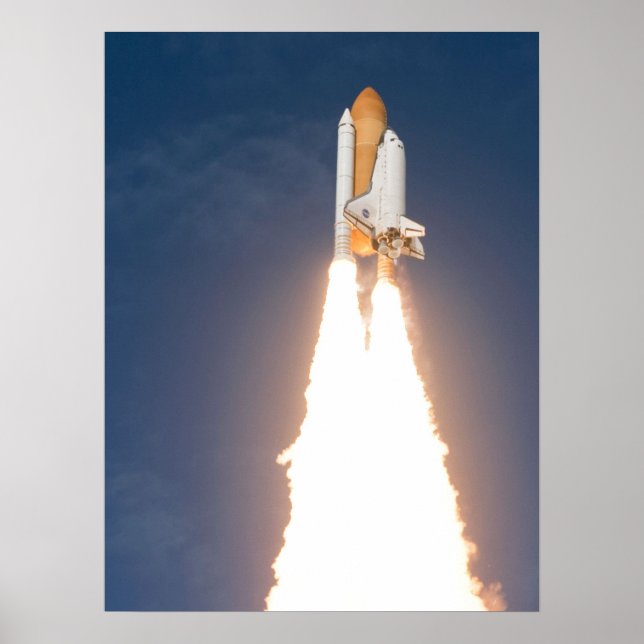Poster Space Shuttle Atlantis (Frente)
