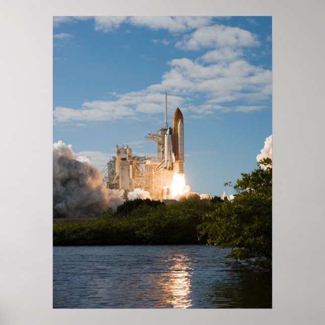 Póster Space Shuttle Atlantis (Frente)
