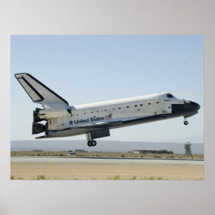 Poster Space Shuttle Atlantis