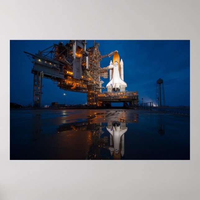Poster Space Shuttle Atlantis (Frente)