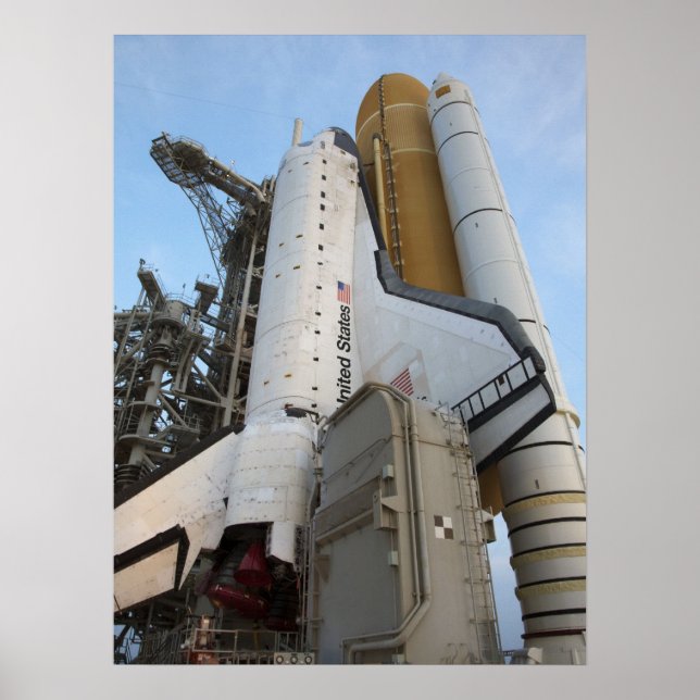 Póster Space Shuttle Atlantis (Frente)
