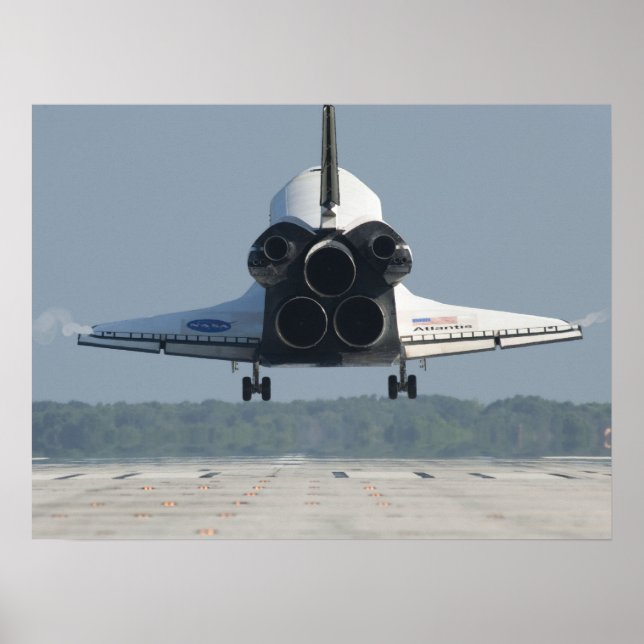 Poster Space Shuttle Atlantis (Frente)