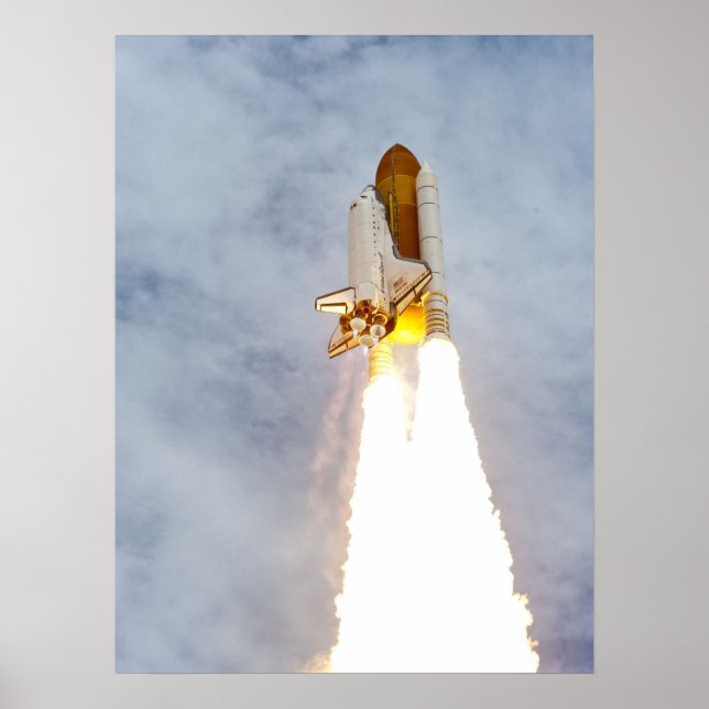 Poster Space Shuttle Atlantis (Frente)