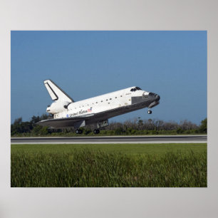 Póster Space Shuttle Atlantis