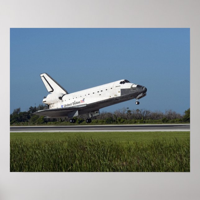 Póster Space Shuttle Atlantis (Frente)