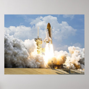 Póster Space Shuttle Atlantis
