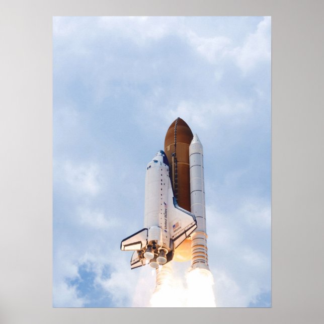 Poster Space Shuttle Atlantis (Frente)