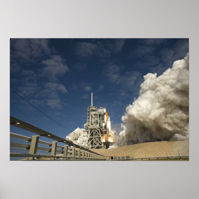 Póster Space Shuttle Atlantis tira 6 (Frente)