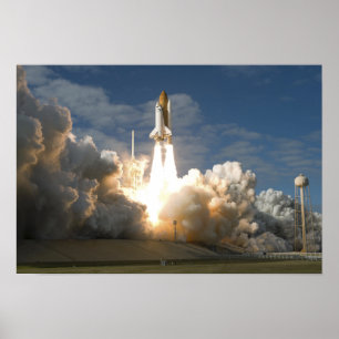 Poster Space Shuttle Atlantis tira 8